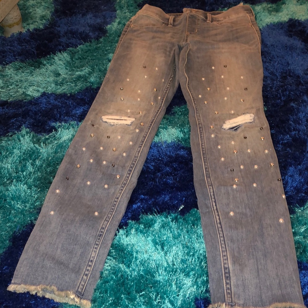 Abercrombie blue jean